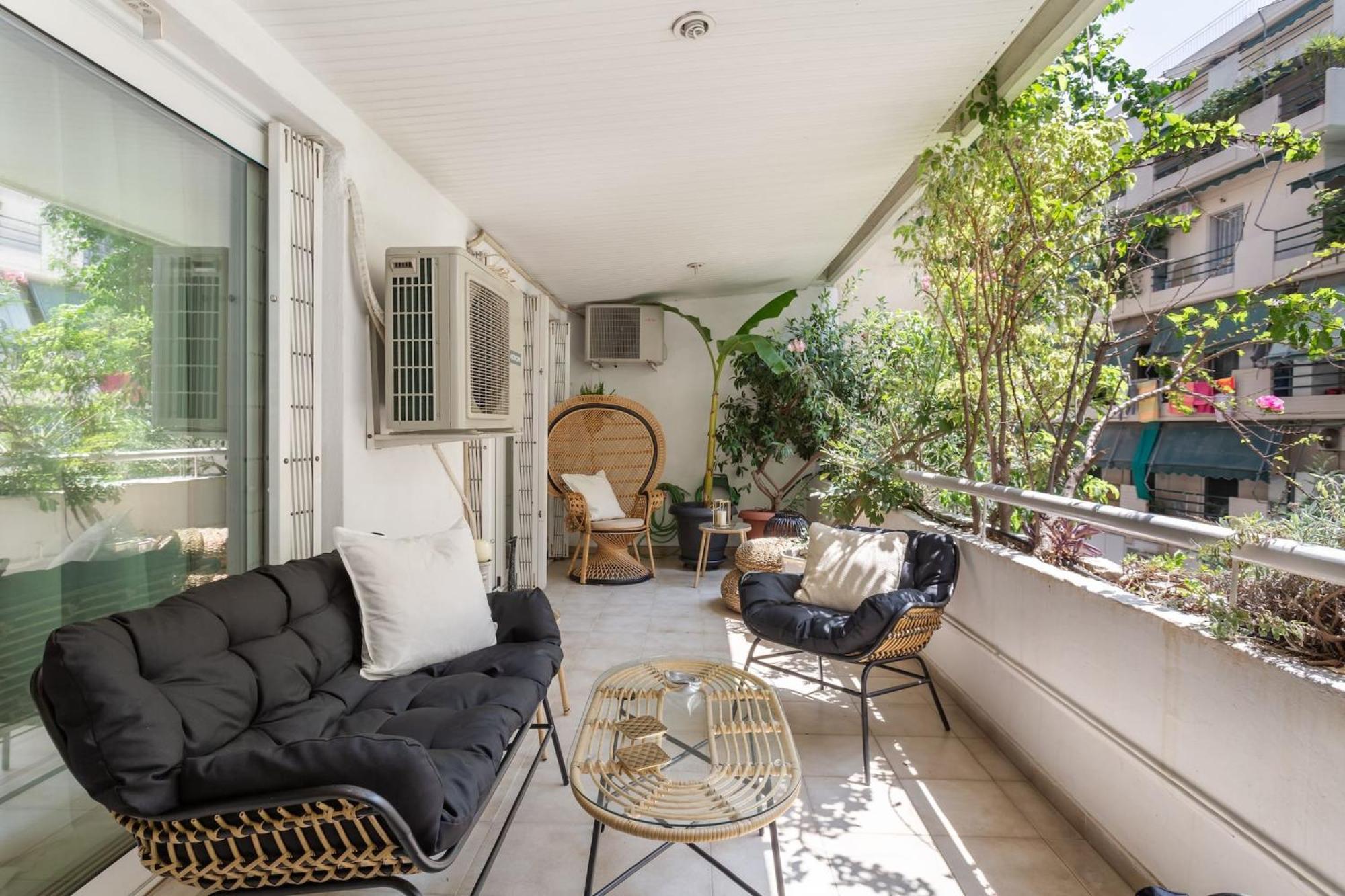Fresh Detailed Stylish Apartment At Acropolis Atenas Exterior foto