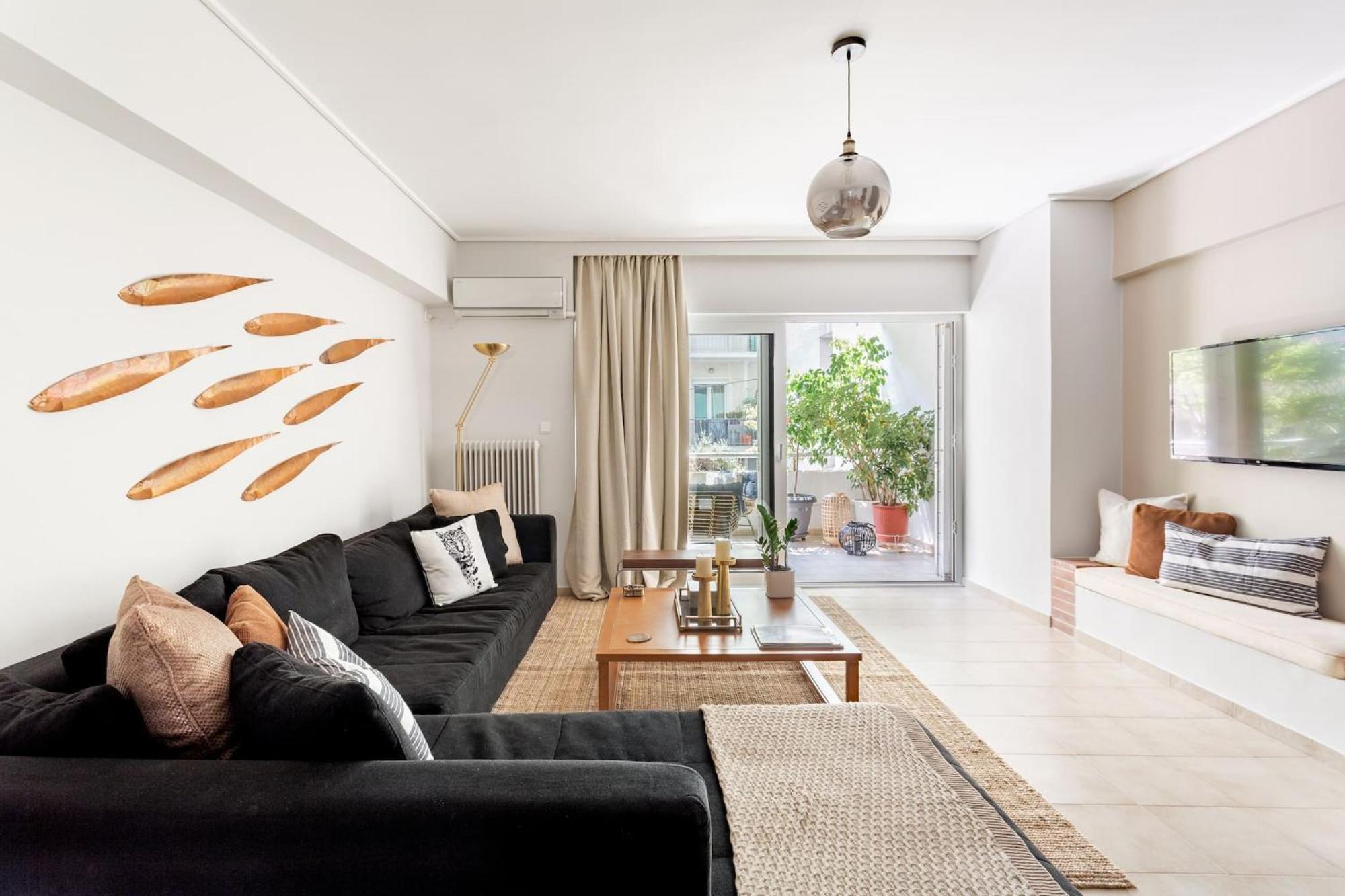 Fresh Detailed Stylish Apartment At Acropolis Atenas Exterior foto