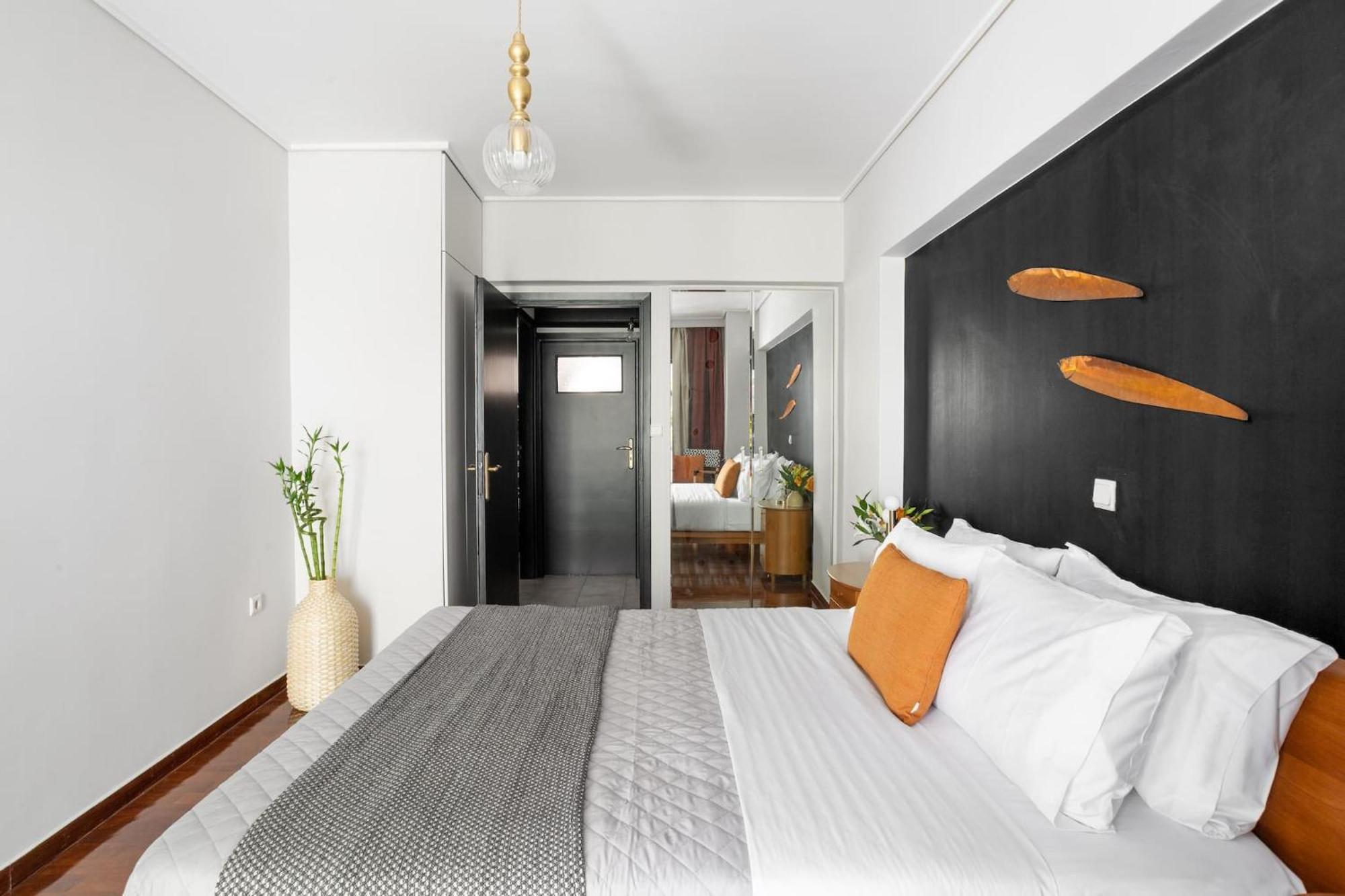 Fresh Detailed Stylish Apartment At Acropolis Atenas Exterior foto